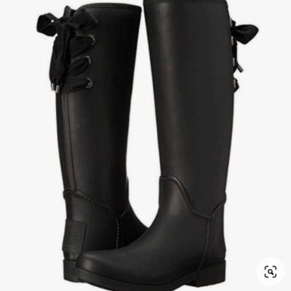 coach rain boots size 11